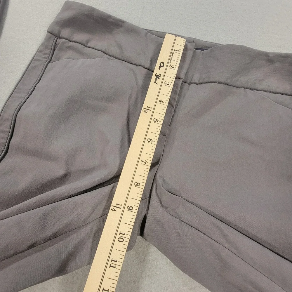 The Limited Exact Stretch Career Pants Straight Leg Gray Women's Size 6 Mid Rise